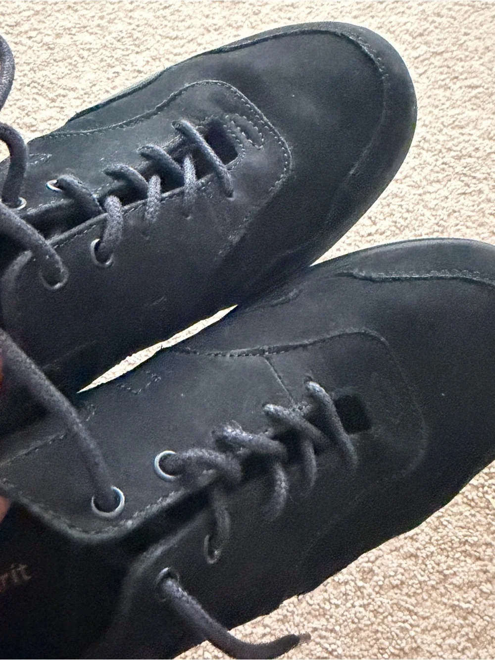 easy spirit Black Casual Lace-Up Shoes size 6.5